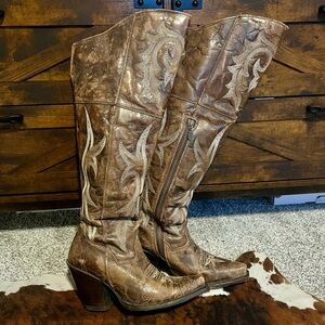 Dan Post Jilted Knee High Boots